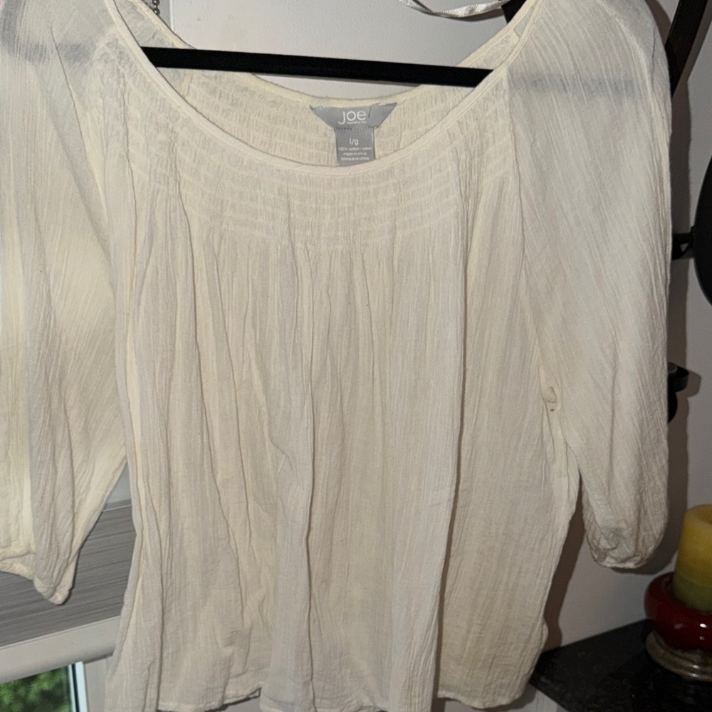 Joe Fresh Women's Cream Blouse